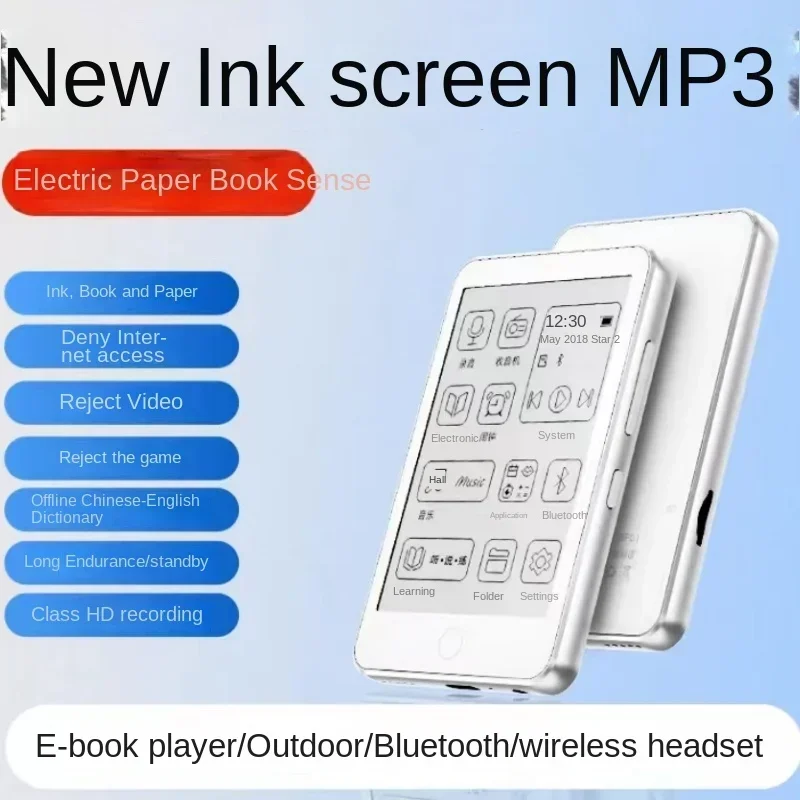 2023 Onxy Nuovo Schermo A Inchiostro Da 3.52 Pollici Lettore Di Ebook A Schermo Piccolo Mini Ebook Mp3 Walkman Music