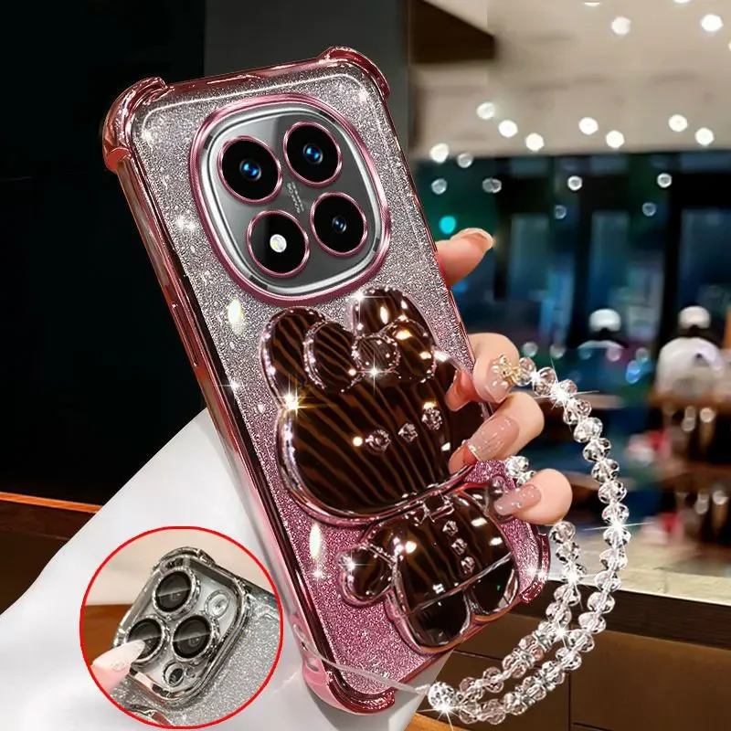 Cute Shockproof Holder Case with Bracelet
