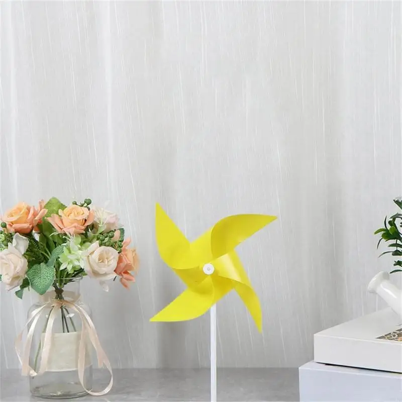 W3JF 100Pieces Plastic Windmill Sticks Pinwheel Rods For Garden Decors Craft Supply