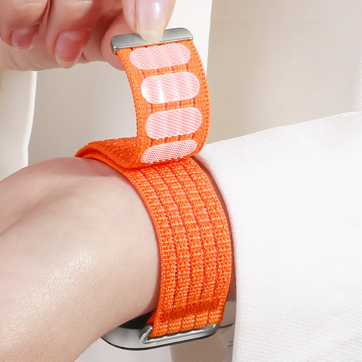 Nylon Band Bracelet with Bumper Frame Protector and Glass Screen Guard