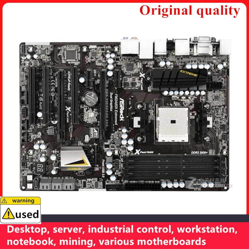 

Used For ASROCK FM2A85X Extreme 4 Motherboards Socket FM2 DDR3 32GB For AMD A85X A85 Desktop Mainboard SATA III USB3.0