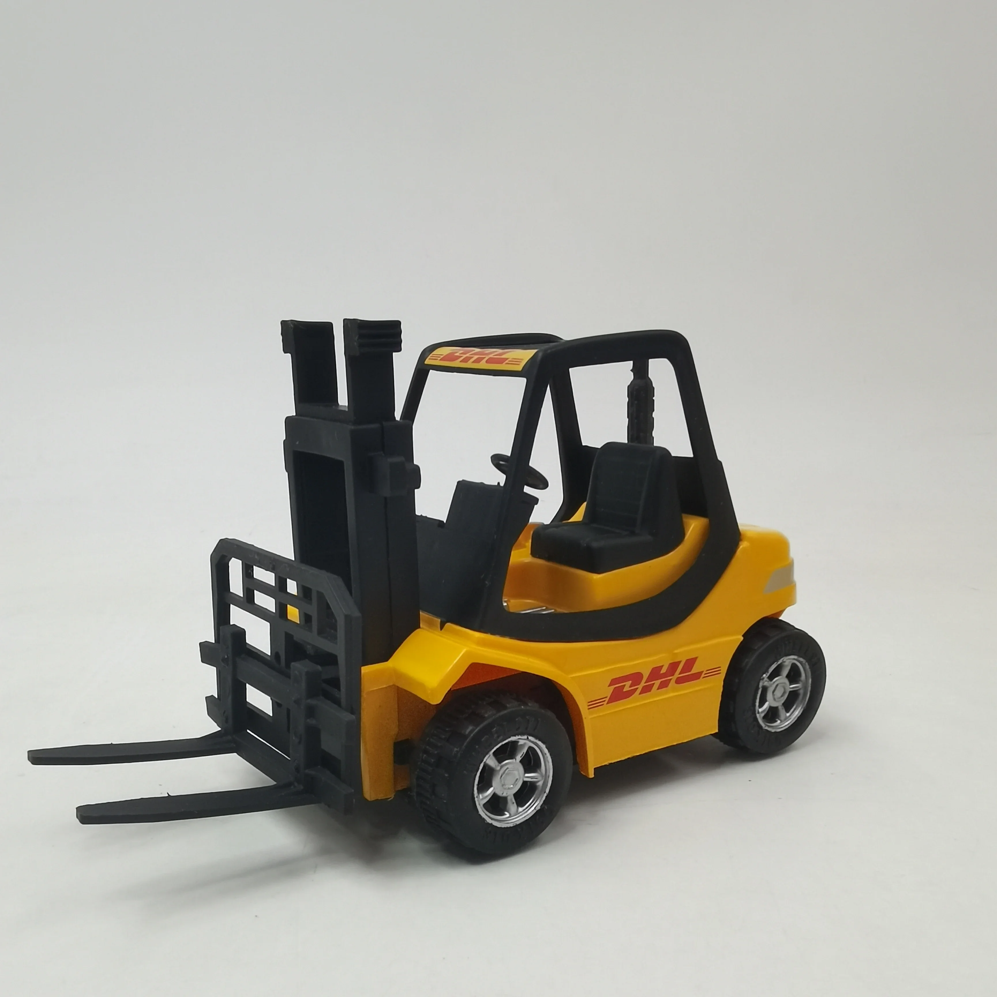 プラスチック製の輸送モデルdhl,フォークリフト,エンジニアリング