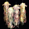 Gradient Jellyfish Light Decoration LED Light Festival Pendant Courtyard Lighting Handmade Light Small Night Light 3