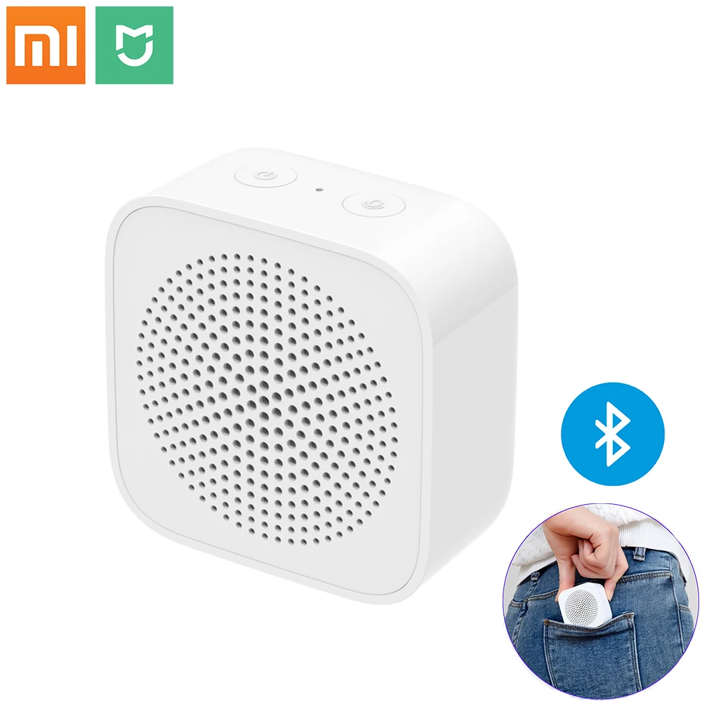Xiaomi Mijia Portable Wireless  Bluetooth-Compatible Speaker Mini Xiao Ai Smart Voice Control Handsfree Bass Music Speaker Sound