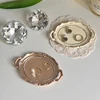 European Retro Storage Tray Resin Candle Jewelry Earrings Display Jewelry Storage Decoration Tray Resin Dish Plate Photo Props 1