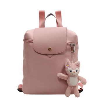 Ladies Fashion Trending Backpack Large Capacity Portable Travel College Student School Bag Female Casual Versatile Shopping Bag 1