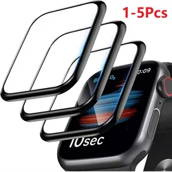 Premium Full Curved Screen Protector for Smart Watches - 1 - 5 Pack (45MM(Series 8 9))