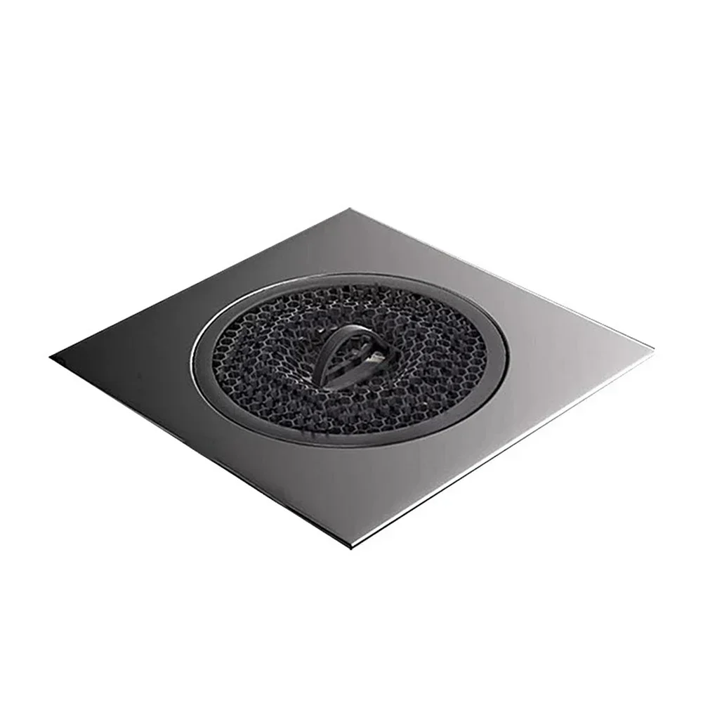 Bathroom Floor Drain Strainer Shower Drainage Drainer Sewer Stopper Drainer Hair Catcher Odor Proof Anti Blocking Floor Drain