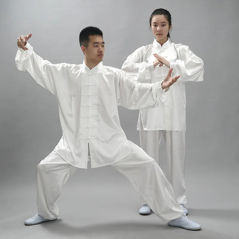 Tai Chi Clothing Unisex Chinese TaiChi Uniform for Women Men Morning Workout