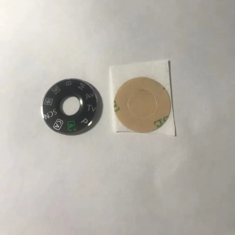 캐논 5D3 7D2 600D 모드 라벨 다이얼 스티커 기능 턴테이블 로터리 플레이트 패치 카메라 디테일 수리 교체 부품