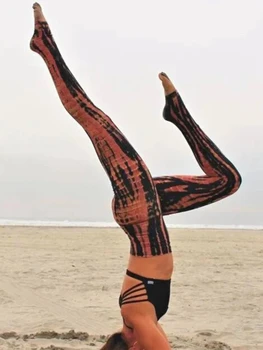 High Waist Yoga Leggings with Side Pockets Tummy Control Workout Pants for Women Running Exercise Fitness Tights 5