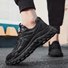 Comwarm New Design Men Casual Shoes Spring Cozy Non-Slips Shoes Waterproof Wearproof Thick Male Shoes Outdoor Work Walking Shoes 1