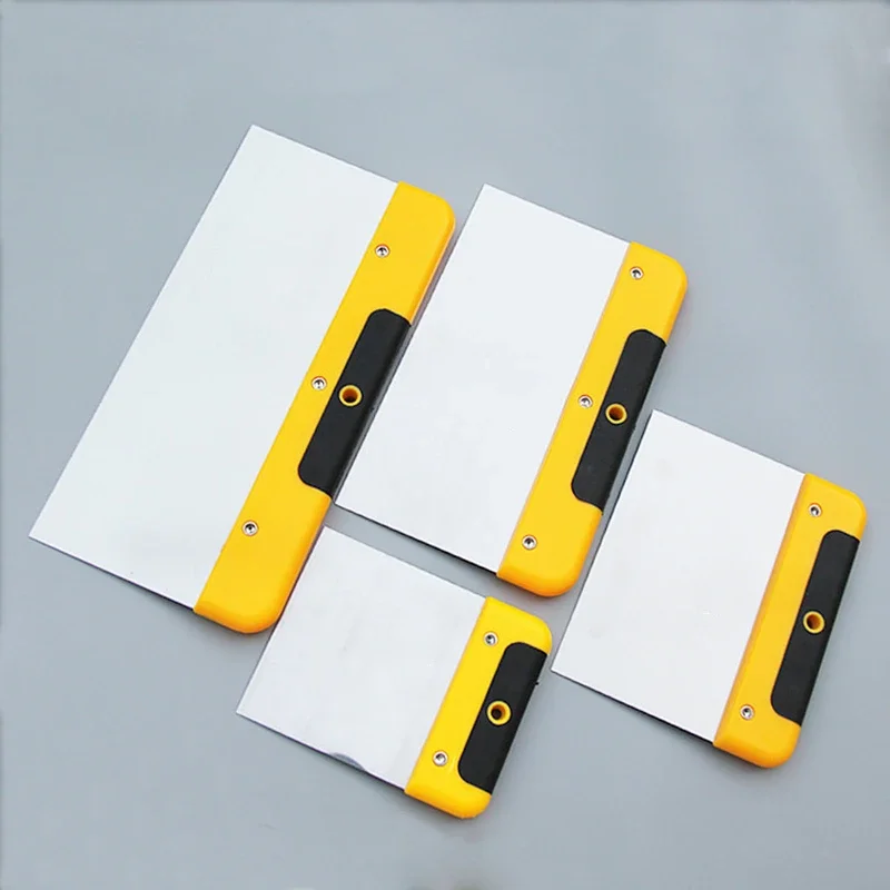 4"6"8"10" Scraper Blade Putty Knife Shovel Stainless Steel Wall Plastering Hand Tool Construction tools 3
