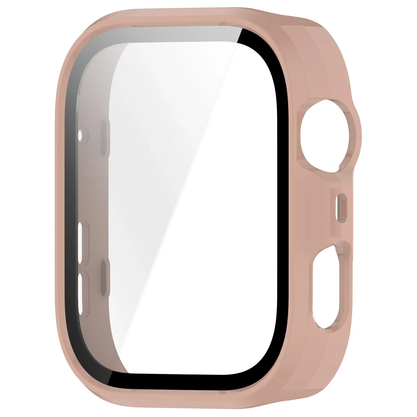 Premium Silicone PC Case with Glass Screen Protector - Durable Bumper Cover