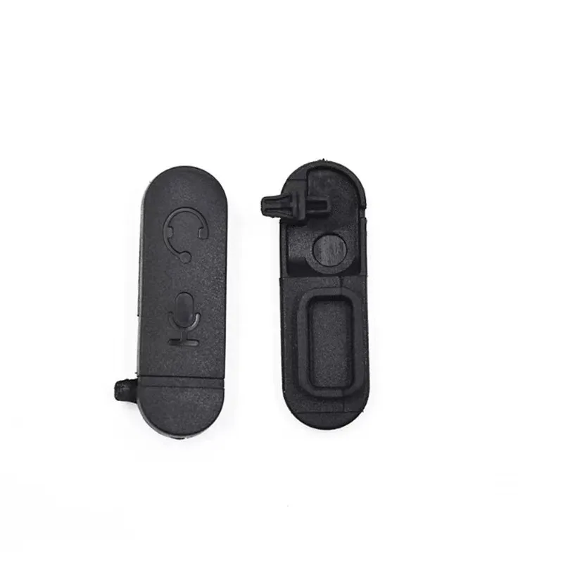 10PCS/Lot Walkie Talkie Dust Cover Of Programming Connector for Motorola DEP450 XIR P3688 CP200d Portable Radio