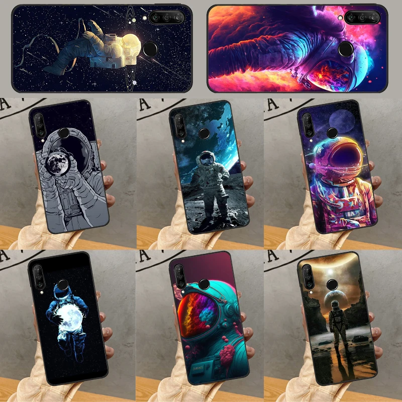 Astronaut Space Moon Phone Case