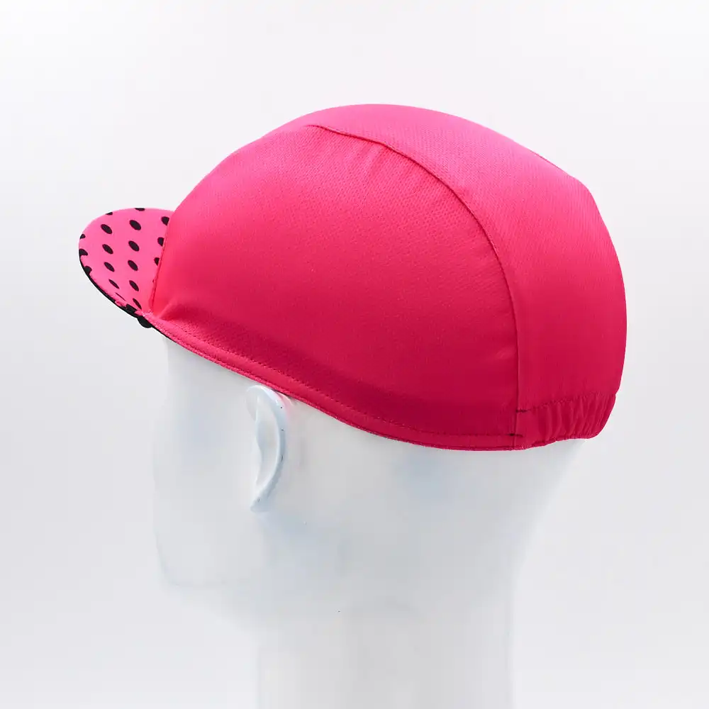 3 Colors Hot Pink Yellow Green Dots New CLassical Cycling Cap Breathable Unisex Gorra Ciclismo JIASHUO 5
