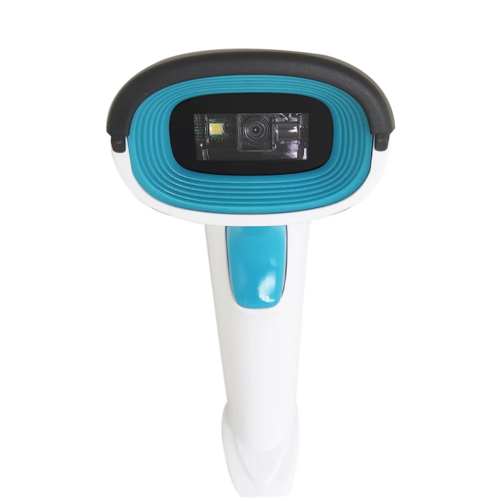 KEFAR 2D Wired Wireless Barcode Scanner Automatic Barcode Mode Handheld Bluetooth Scanner PDF417 DataMatrix QR Bar Code Reader
