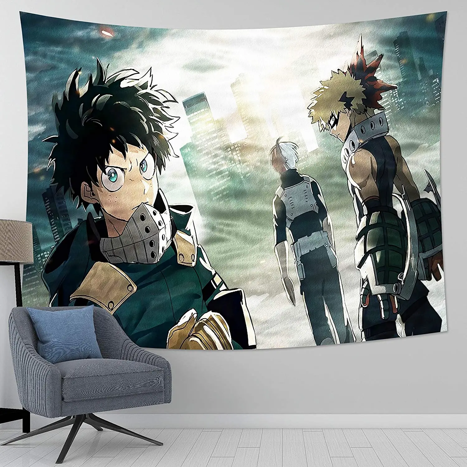 Tapeçaria Anime para Decoração De Quarto De Meninos, Decoração De Parede,  Grandes Toalhas De Praia, Presentes Do Festival, Mural - AliExpress, image size:1500x1500