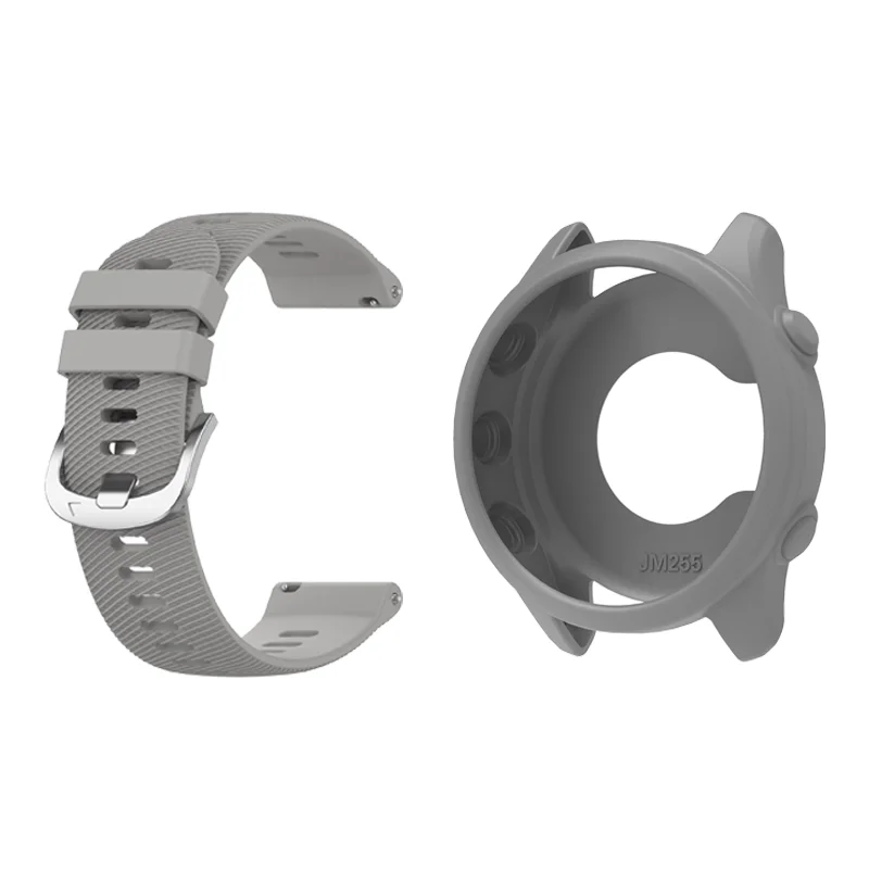 Silicone Strap with Protective Case - Replacement Watch Band