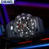 SMAEL Night Light Waterproof Men's Electronic Watch 8085 Cool Dual Display Multi functional Outdoor Sports 2