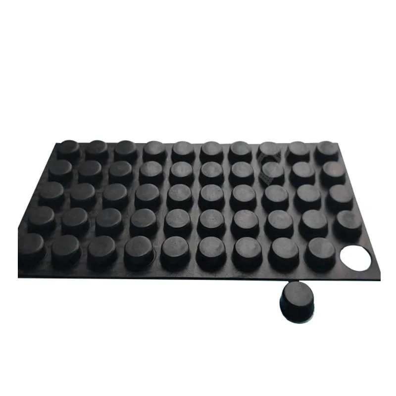 Rubber Furniture Feet Pad Self-adhesive Anti-Slip Pads Protectors Absorber Vibration Absorption Rubber Anti-shock