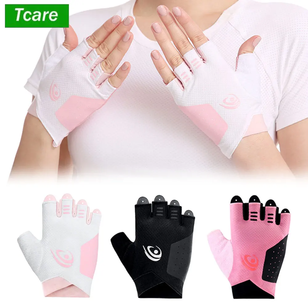 

Tcare 1 Pair Gym Gloves Weightlifting Workout Dumbbell Crossfit Bodybuilding Accessorie Breathable Fitness Gloves Men and Women