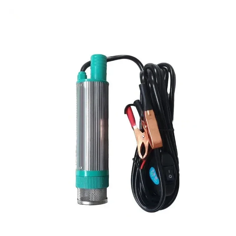 Water Transfer Pump Portable mini Diesel 30L/ min 12V electric car 38mm Camping fishing submersible