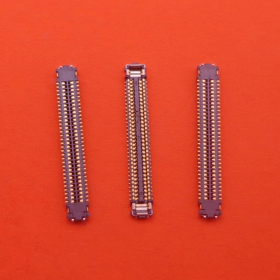 2-10pcs 64 Pin LCD Display Screen FPC Connector On Board For Samsung Galaxy S8 G9500 G950 U A V T/S8 Plus/S8+ G955 G9550 G950F