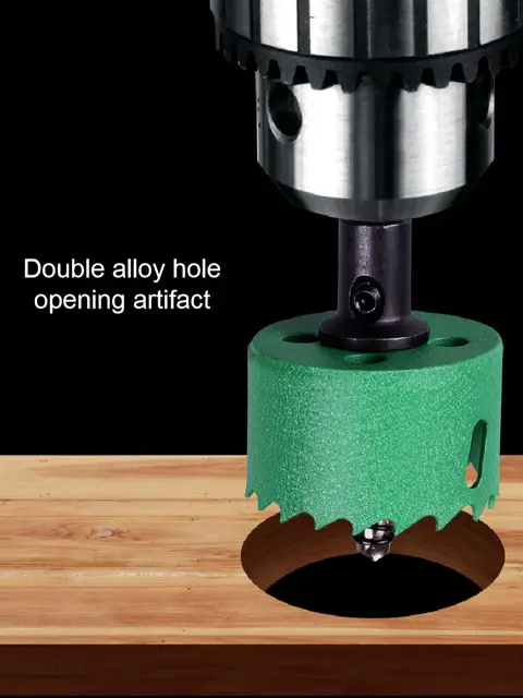 HSS 스틸 바이메탈 구멍 톱: 목재, 석고 보드, 금속 절단에 이상적