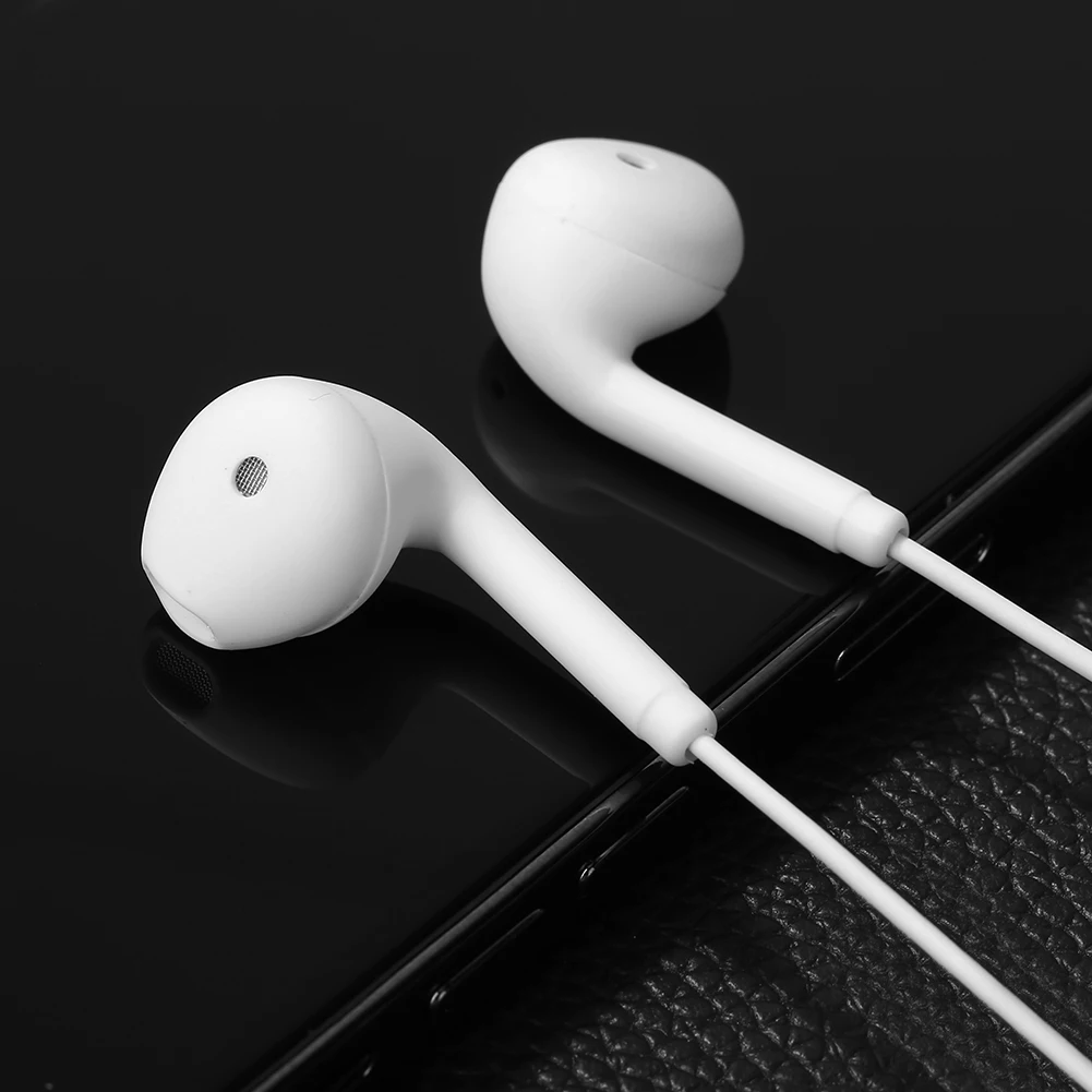 U19 Wired Earbuds Earphones with Noise Canceling Microphone 3.5mm Headphone Plug Earpiece Sport Earbuds Headset 5