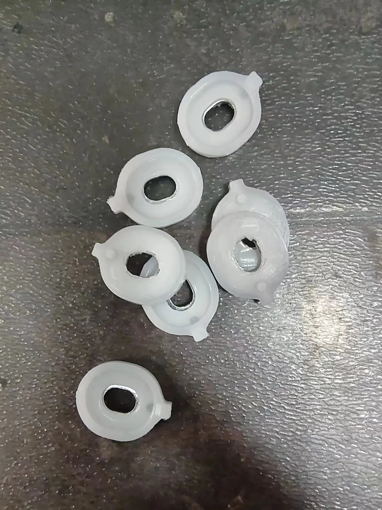Marching Baritone Valve Guides, Plastic Metal Set, Valve Guide Set