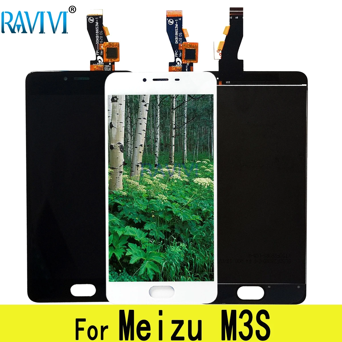 

5.0" M3S mini LCD For MEIZU M3s LCD Display Touch Screen Digitizer Assembly Replacement with Frame For MEIZU M3smini