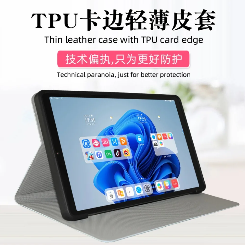 Compact Protective Flip Case with TPU Soft Back