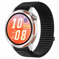 Rugged 22mm Special Nylon Watch Strap Replacement for 22mm universal (Black)