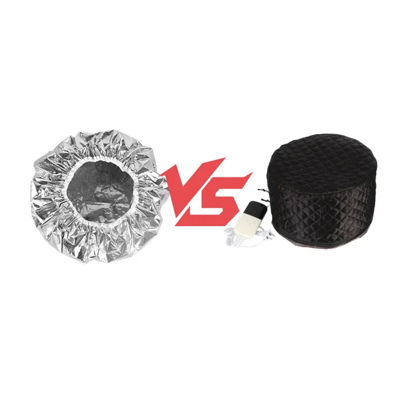 Professional One-off Shower Cap Heat Insulation Aluminum Foil Hat Elastic Portable Bathing Cap For Women Hair Salon Bathroom 3