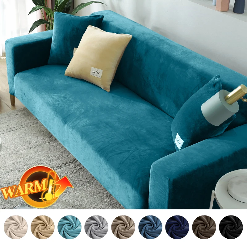 Sofa Cover Velvet L Section Covers L Shaped Couches Covers L Shape