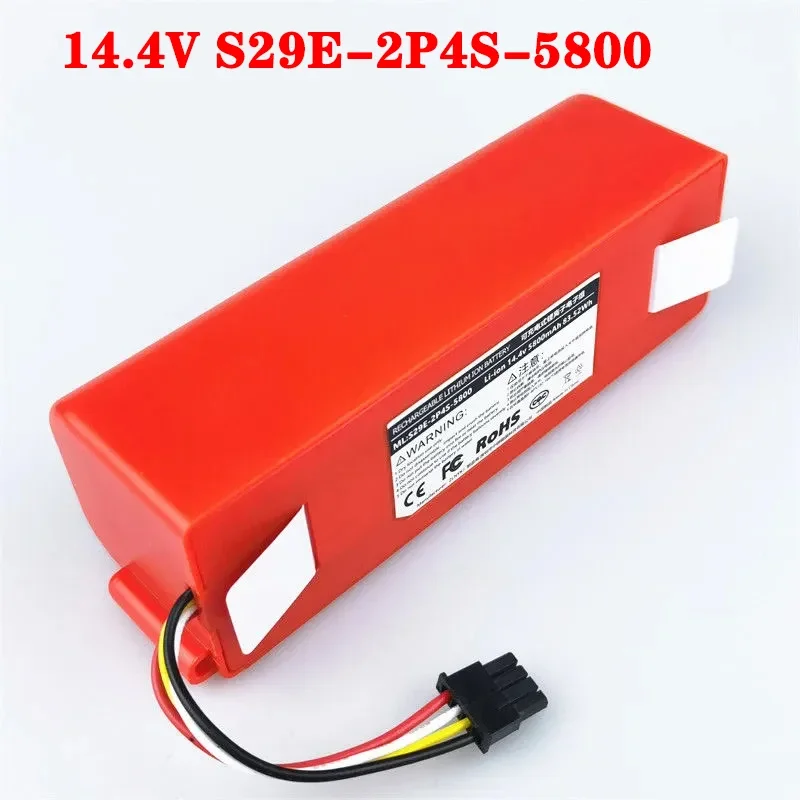 

The new original battery S29E-2P4S-58000 is applicable to Robolock S50 S51 S55 T60 5800mAh vacuum cleaner