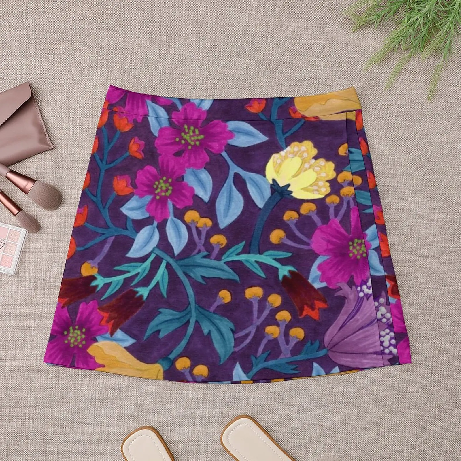 Floral Mini Skirt skorts for women skirt women fairy core Dresses