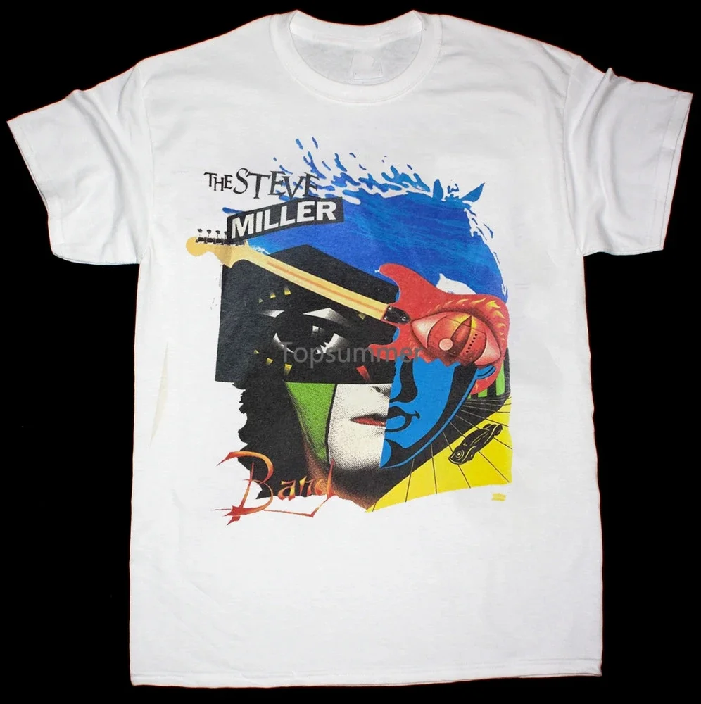 

Steve Miller Band Tour White Unisex T-Shirt All Size S To 5Xl
