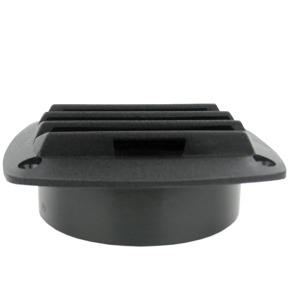 Boat Louvered Vents Round 4 Inch Hose Hull Air Vent Marine Plastic Surface Mount 