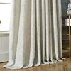 Blackout Light Luxury Custom Nordic Minimalist Modern 1PC Chenille Curtains for Living Room Bedroom Shade White Cloth 2