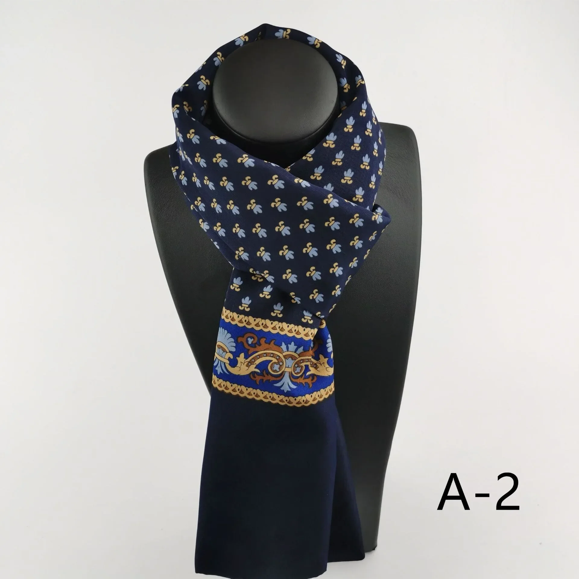 Spring Winter Silk Scarf Men Women Plaid To Keep Warm silk scarf