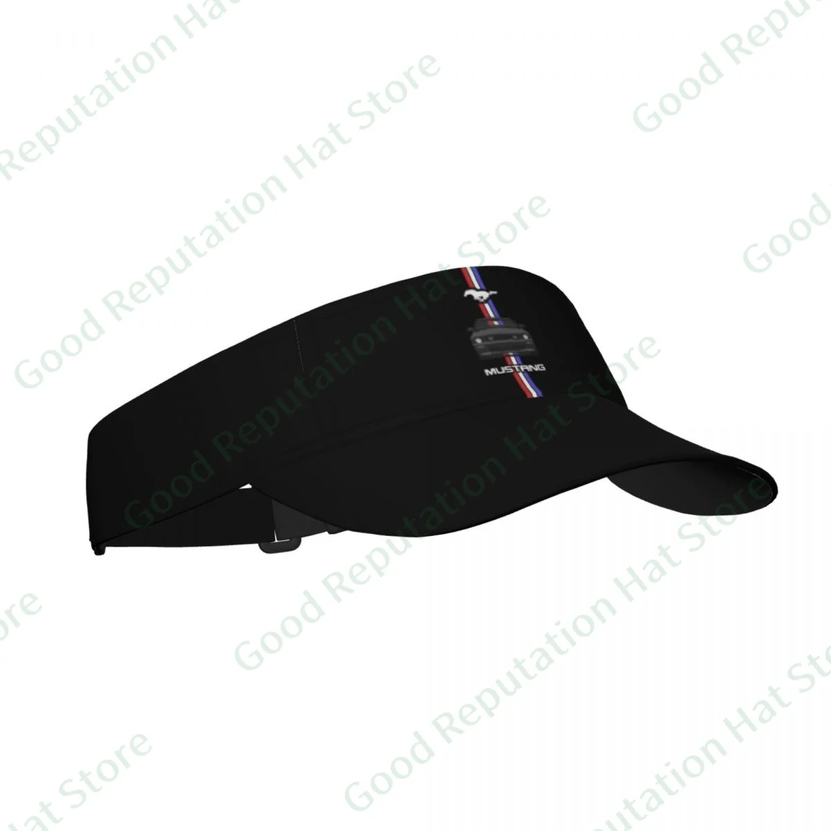 

Yoga Hat Ford MustangsAdjustable Travel Shade Empty Top Fishing Cap Men for Women Outdoor Golf Sun Running Hat