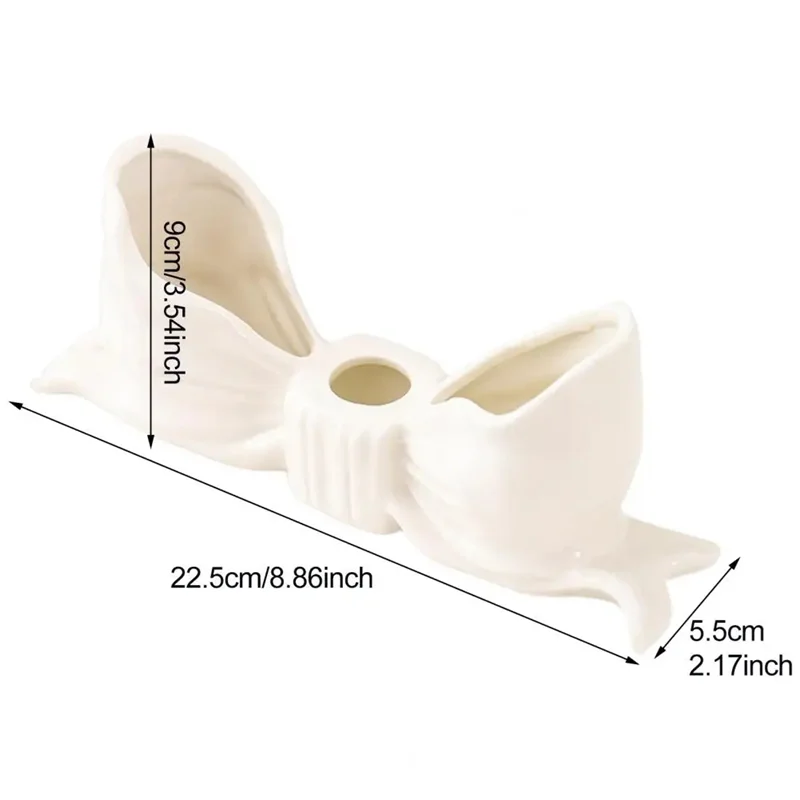 Bow Candle Holder Elegant Bow Knot Candle Holders For Home Wedding Decor Table Centerpiece