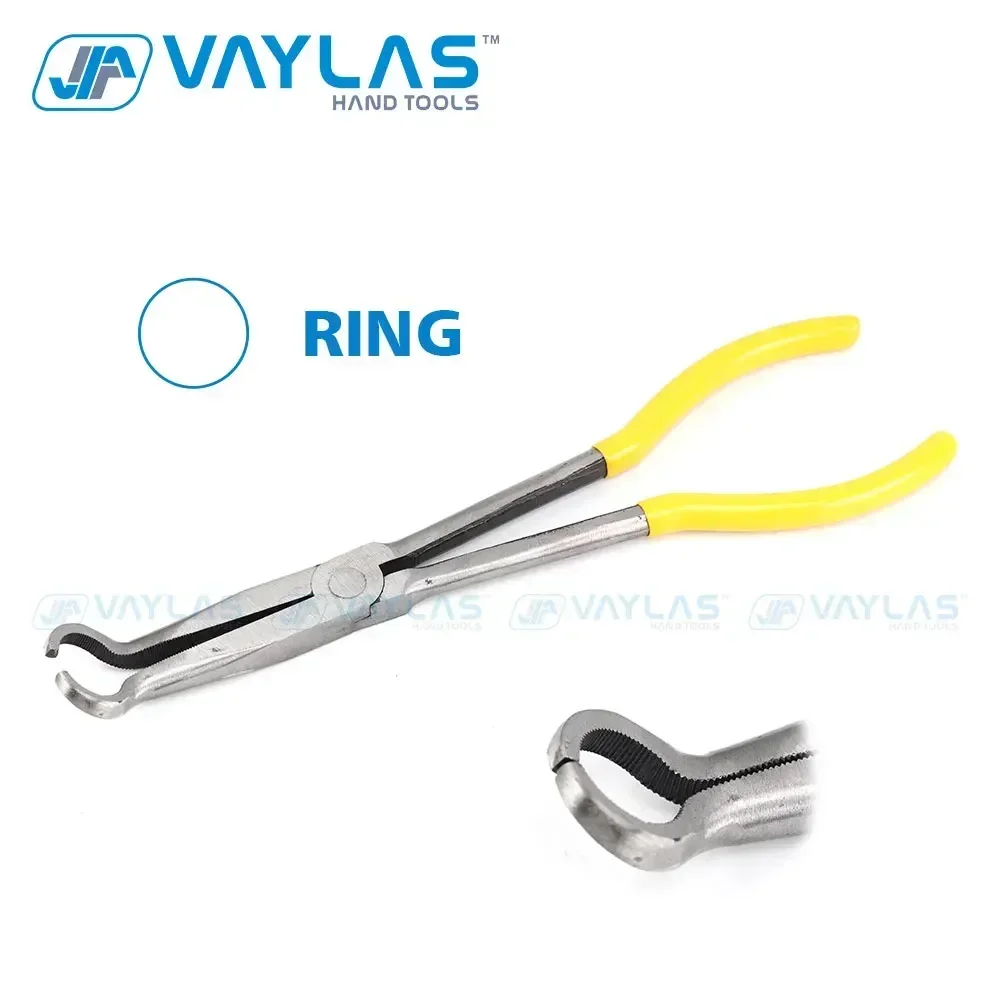 11 Inch Needle Nose Plier Straight Tip 25 45 90 Degree Bent O Shape Multi-functional Mechanics Hand Tools