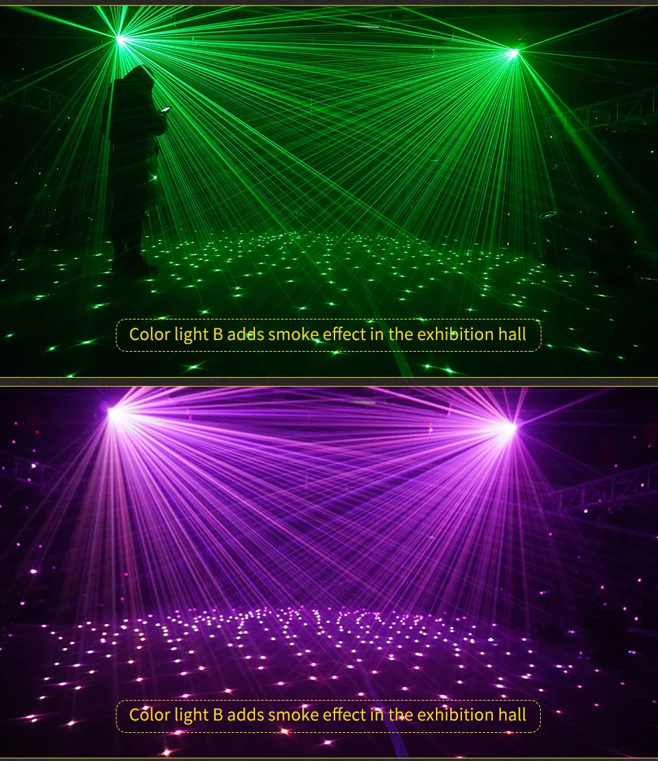 Firefly Laser Light RGB Laser Light Waterproof Laser Projector Light Dj Party Li