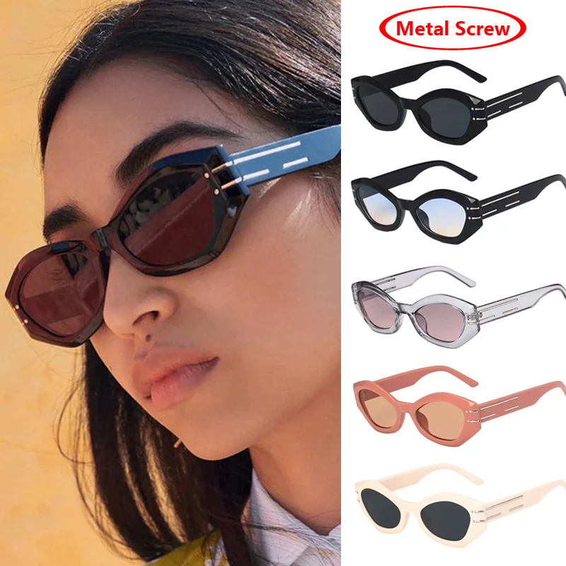 Gafas de sol poligonales vintage Moda para mujer Gafas de sol coloridas de doble color Hombres Sombras irregulares Gafas UV400, negro, talla única Gafas de sol poligonales vintage Moda para mujer Gafas de sol coloridas de doble color Hombres Sombras irregulares Gafas UV400, negro, talla única