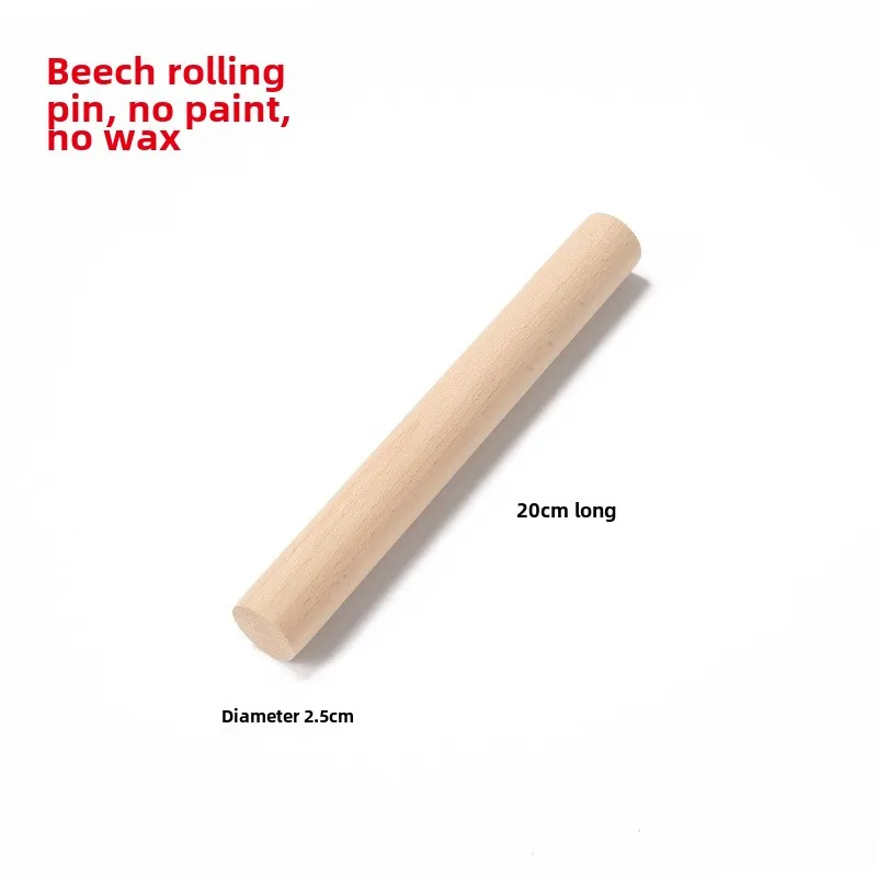 20cm Clay Roller Wood Rolling Stick Pottery Tools Wooden Printing Press Molds for Clay Pottery Wheel