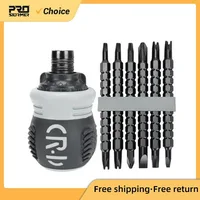 Mini Ratchet Precision Screwdriver Magnetic 13 In 1 Telescopic Labor-Saving Hand Tool Phillips Slotted Dual-purpose Head 1